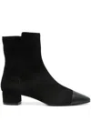 Aquazzura French Flirt 35 Booties In Black