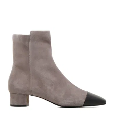 Aquazzura 35mm French Flirt Boots In Gray