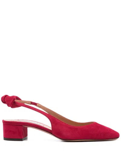 Aquazzura Bow Tie High-heeled Sandals
