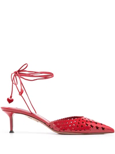 AQUAZZURA 50MM AMOUROSE PUMPS