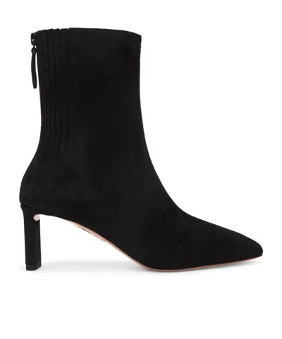 Aquazzura 65mm Blade Boots In Black