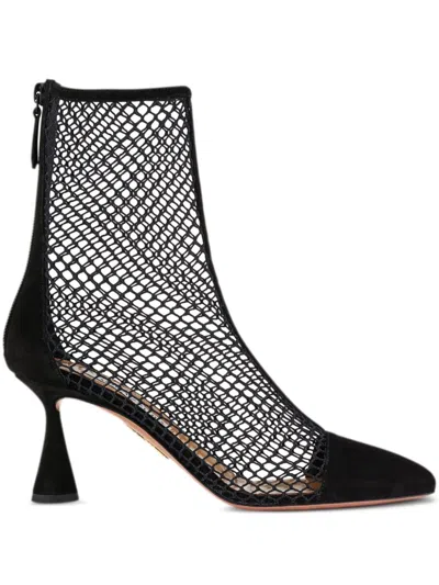 AQUAZZURA 75MM AMORE BOOTS