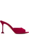 Aquazzura 85mm Bisous Open-toe Stiletto Sandals