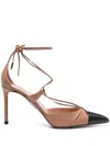 Aquazzura Gabi 85 Leather Pumps In Rosa