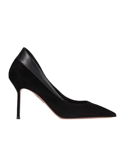 AQUAZZURA 85MM GUANTO POINTED PUMPS