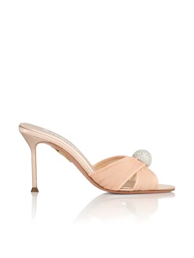 Aquazzura 85mm Mystery Sandals In Multi