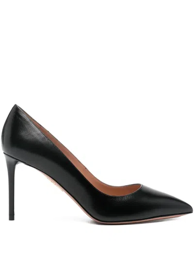Aquazzura 85mm Purist Pointed Pumps In Black