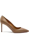 Aquazzura 85mm Purist Pump In Brown