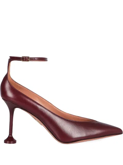 AQUAZZURA 85MM STRONG POINTED-TOE PUMPS