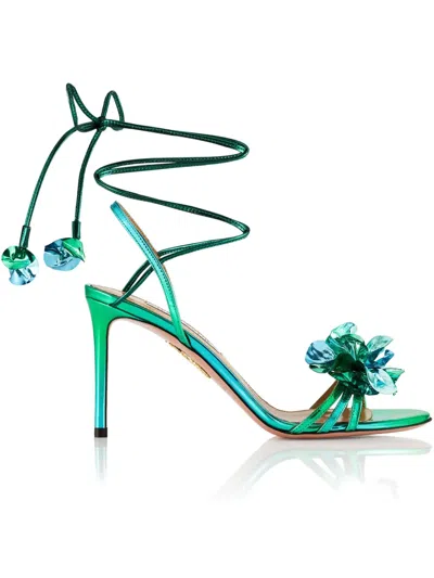 AQUAZZURA 85MM SUMMER SUN SANDALS