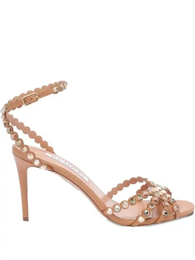 AQUAZZURA SANDALEN MIT ABSATZ 85MM