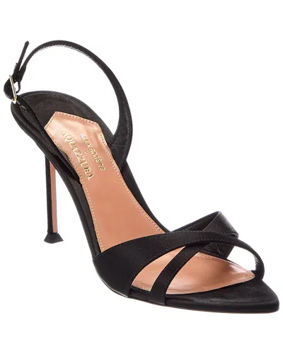 Aquazzura Cross-strap Stiletto-heel Sandals In Black