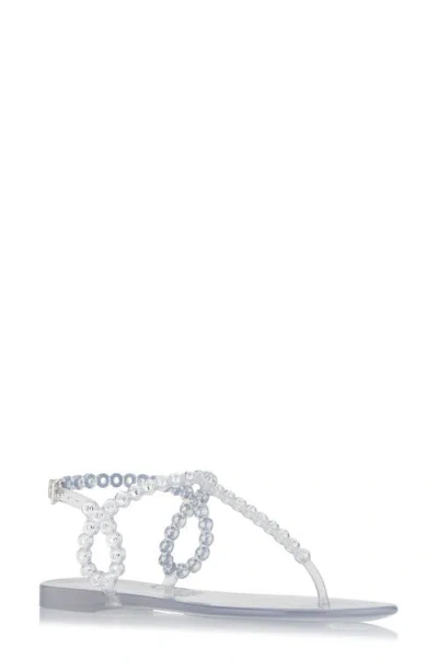 AQUAZZURA AQUAZZURA ALMOST BARE CRYSTAL JELLY SANDAL