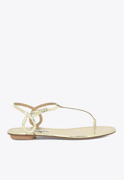 Aquazzura Women's Sandals In Gold