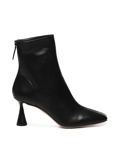 Aquazzura Amore 75 Ankle Boots In Black