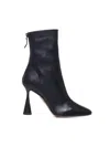 Aquazzura Woman Ankle Boots Black Size 7.5 Leather In Black