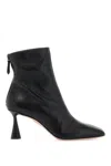 Aquazzura Woman Ankle Boots Black Size 7.5 Leather In Black