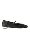 Aquazzura Amourose Ballet Flats In Black