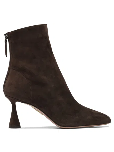 Aquazzura Ankle Boots Brown