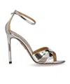 Aquazzura Aqua Divine Metallic Effect Sandals In Multicolor