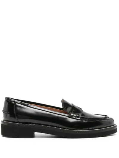 Aquazzura Aqua Loafer In Black