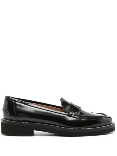 Aquazzura Aqua Loafer In Black