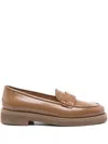 Aquazzura Aqua Loafer In Brown