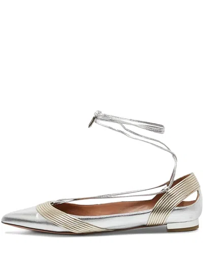 Pre-owned Aquazzura Ari Ballet Flats