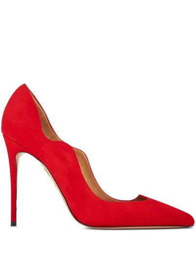 Aquazzura Artiste Pump 105 In Red