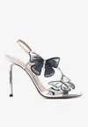 Aquazzura 110mm Butterfly-detailed Sandals