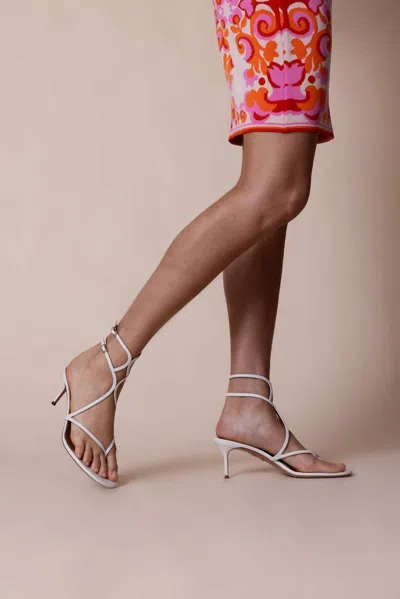 Aquazzura Baia Sandal 65 In White