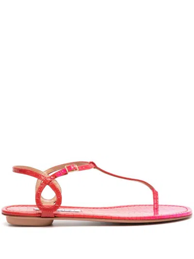 Aquazzura Ballarina In Pink Deg