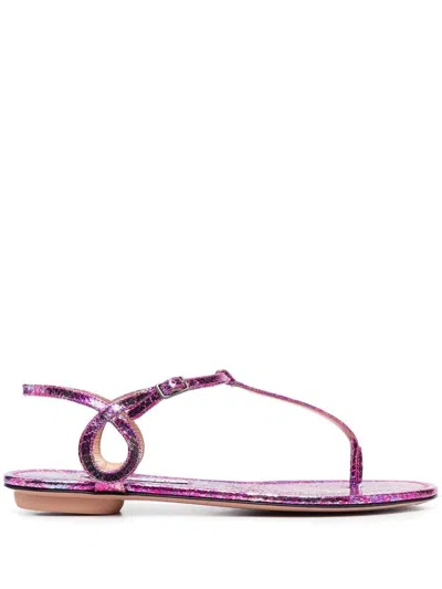 Aquazzura Ballarina In Purple