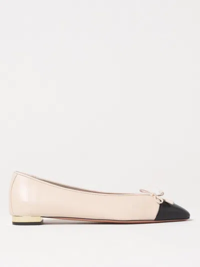 AQUAZZURA BALLET FLATS AQUAZZURA WOMAN COLOR WHITE,G44900001