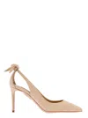 Aquazzura Bow Tie Pumps 85mm In Pink