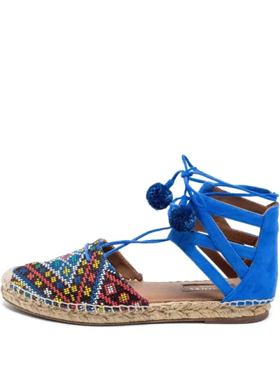 Pre-owned Aquazzura Belgravia Espadrilles