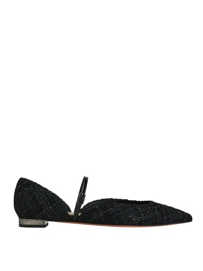 Aquazzura Bellezza Flat In Black