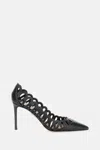 Aquazzura Black Pointed Toe Heels