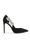 Aquazzura Scarpe Con Tacco Nero In Black