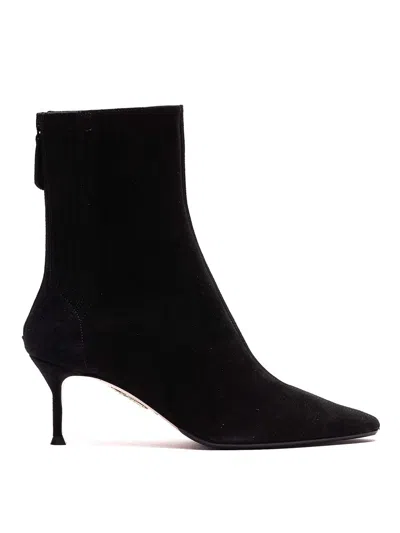 Aquazzura Black Saint Honore Pump Boots