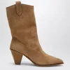 Aquazzura Boogie Camel-coloured Texan Boots