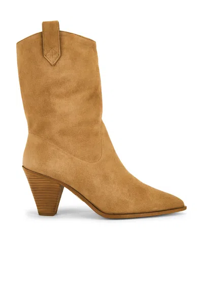 Aquazzura Boogie Cowboy 70 Bootie In Brown