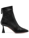 Aquazzura Woman Ankle Boots Black Size 7.5 Leather In Black