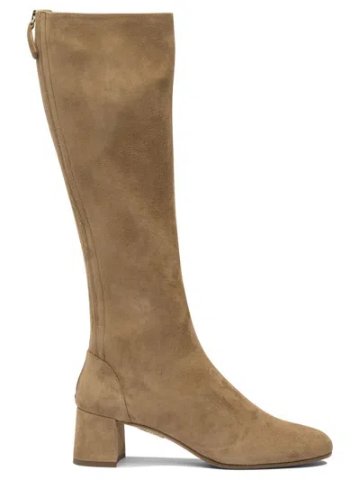 Aquazzura Boots In Brown
