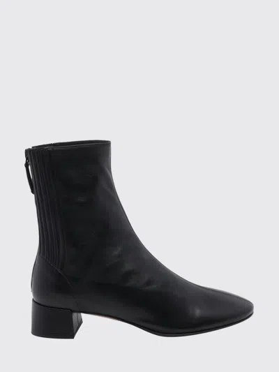 Aquazzura Tres Honore Mid-heel Boots In Black