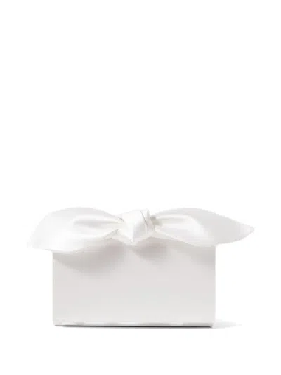 Aquazzura Bow Mini Bag In White