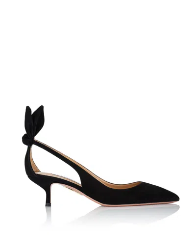 AQUAZZURA AQUAZZURA BOW TIE PUMP 50