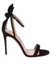Aquazzura Sandals In Black