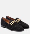 Aquazzura Brandi Loafers In Nappa Leather In Schwarz