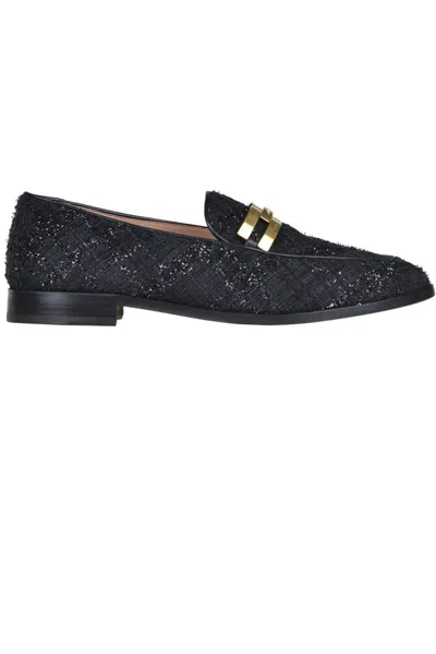 Aquazzura Brandi Mocassins In Black